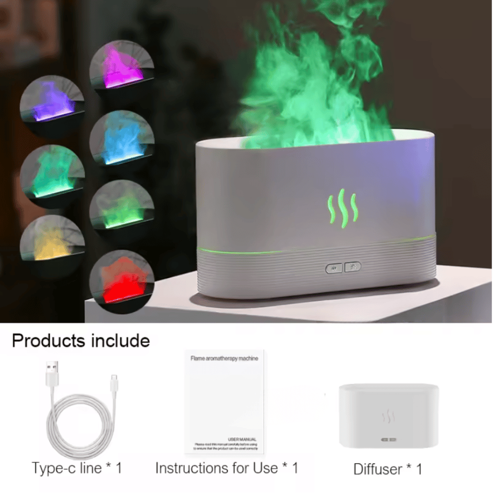 Flame Aroma LED Diffuser/Humidifier