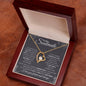 To My Soulmate - First and Last - Forever Love Necklace