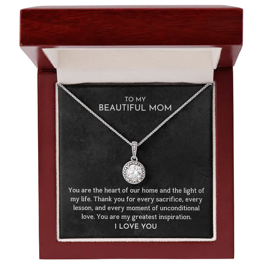 Mom Heart Of The Home Eternal Hope Necklace