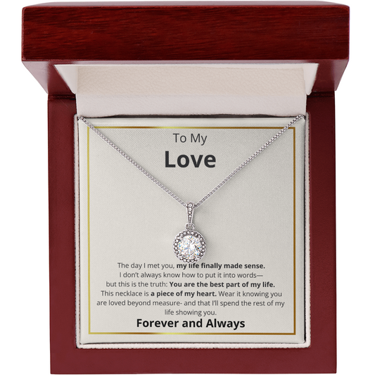 My Love Life Finally Makes Sense Eternal Hope Necklace