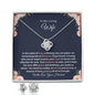 To My Loving Wife- Love Knot Necklace