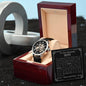 TO OUR AMAZING SON | Men's Openwork Watch | Black Card