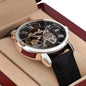 TO OUR AMAZING SON | Men's Openwork Watch | Black Card