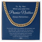 To My Man Promise Necklace