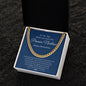 To My Man Promise Necklace