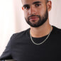 Promise Necklace Cuban Chain