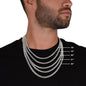 Promise Necklace Cuban Chain