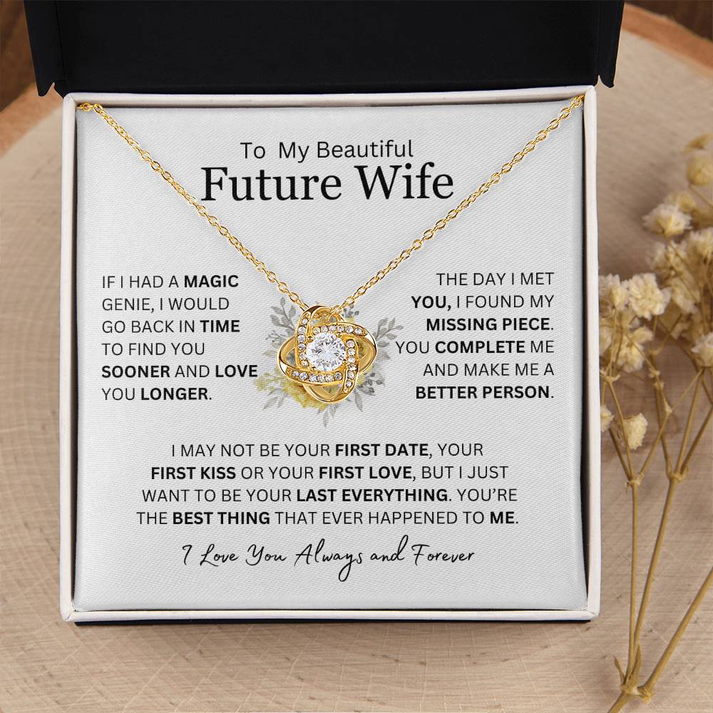 Future Wife- Love Knot Necklace