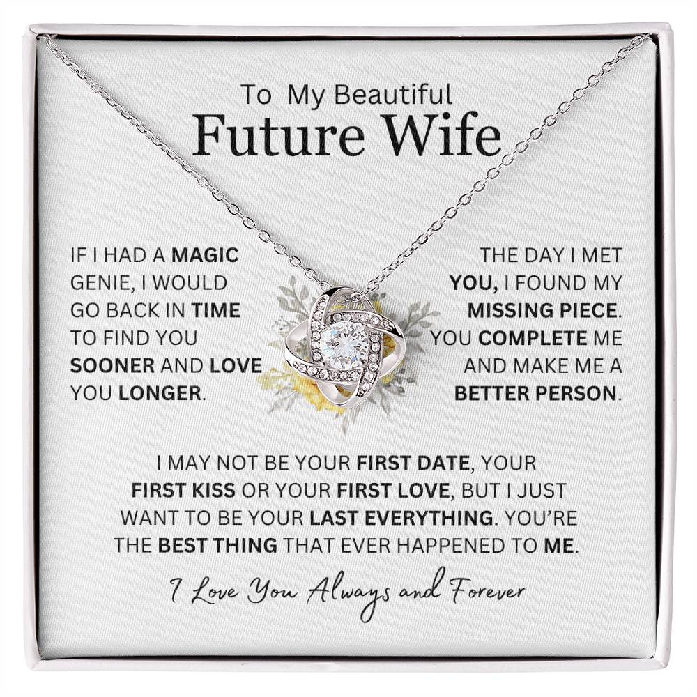 Future Wife- Love Knot Necklace