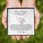 Promise Necklace White | Love knot necklace