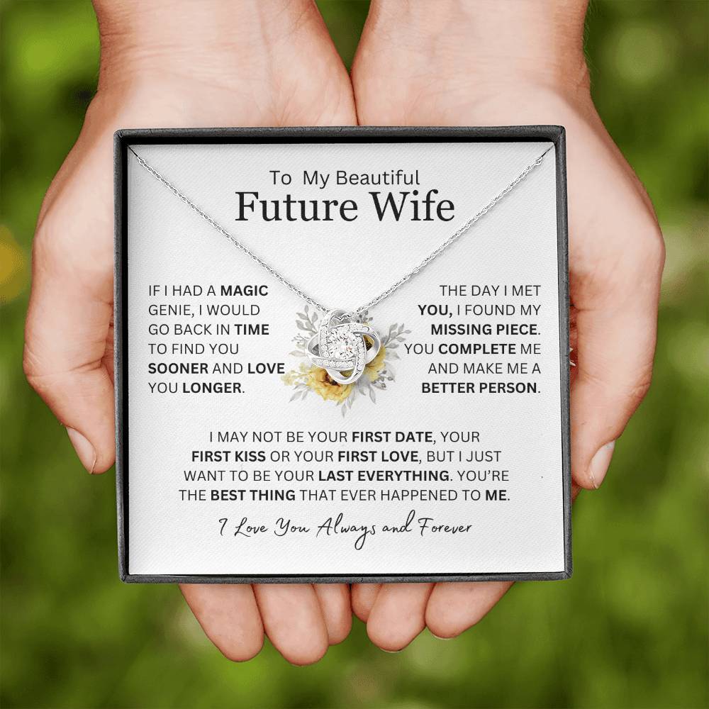 Future Wife- Love Knot Necklace