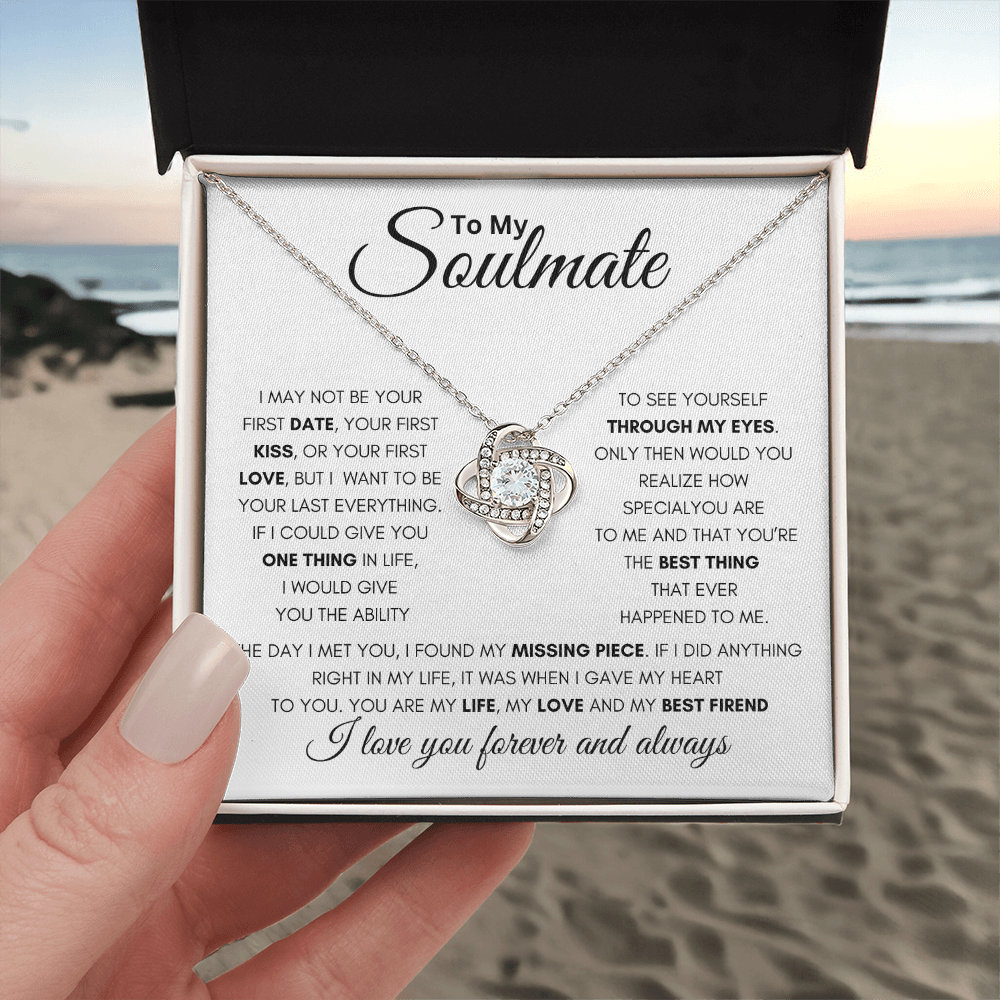 Soulmate First Love Knot- White