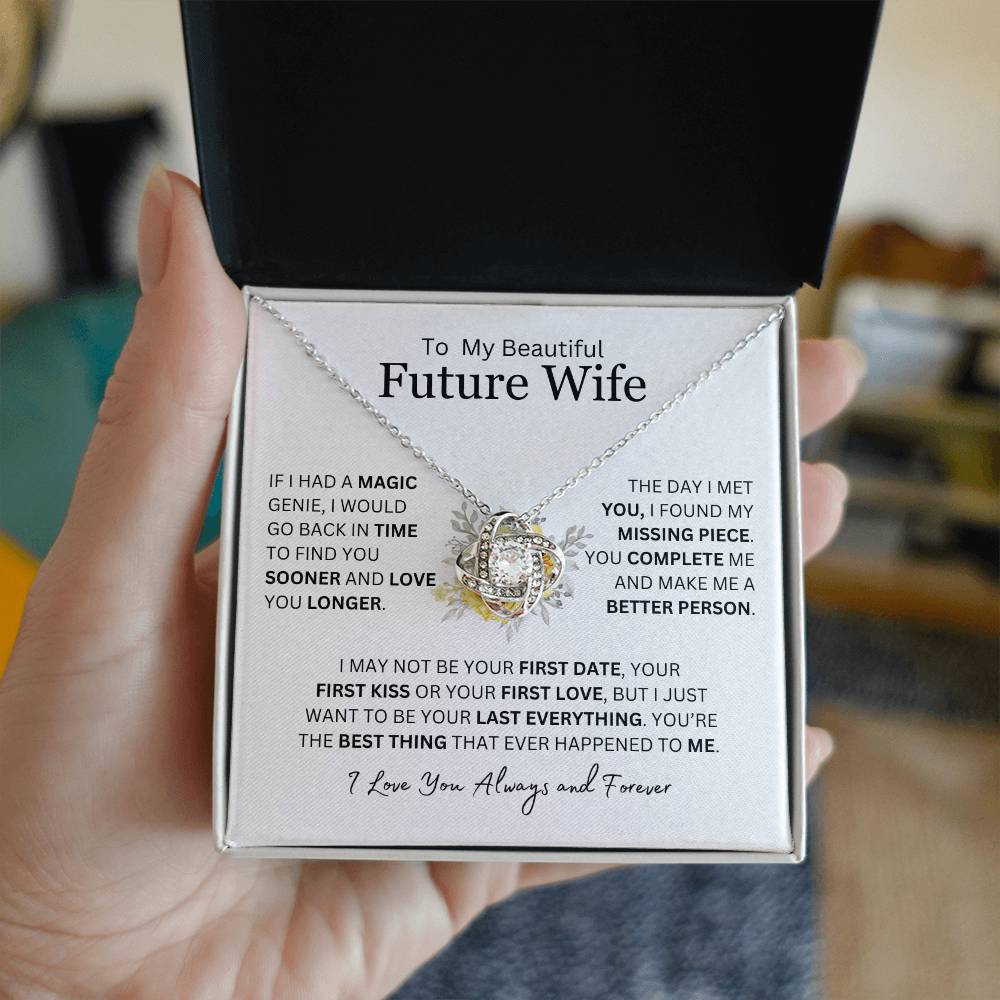Future Wife- Love Knot Necklace