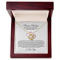 Promise Necklace White | Love knot necklace