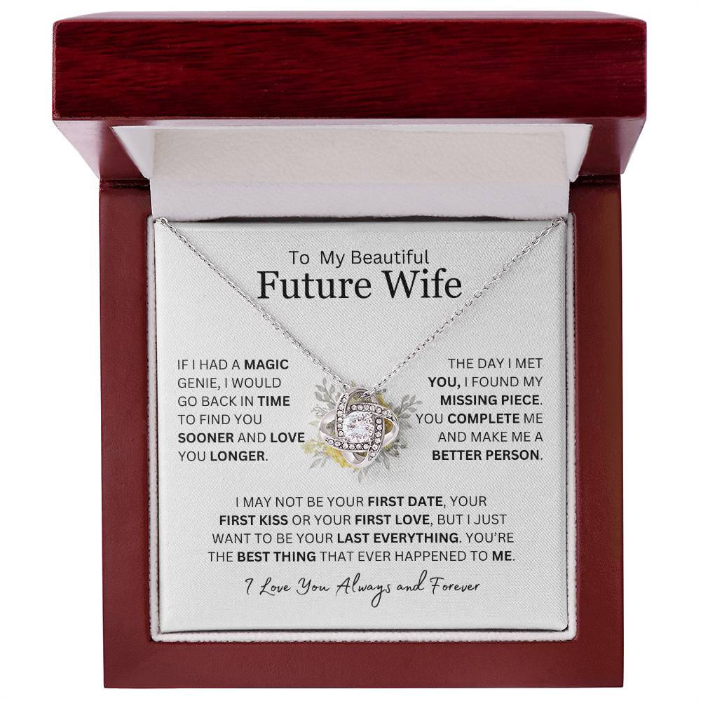 Future Wife- Love Knot Necklace