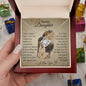 To My Daughter | Old Lion | Love knot necklace