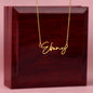 Soulmate Tapestry Name Necklace