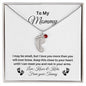 TO MY MOMMY | Baby Feet Necklace