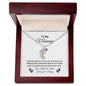 TO MY MOMMY | Baby Feet Necklace