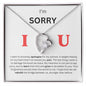 I'm Sorry Heart Necklace