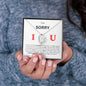 I'm Sorry Heart Necklace