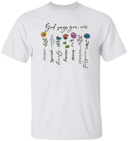 God Says You Are- Tee/Sweatshirt Adult