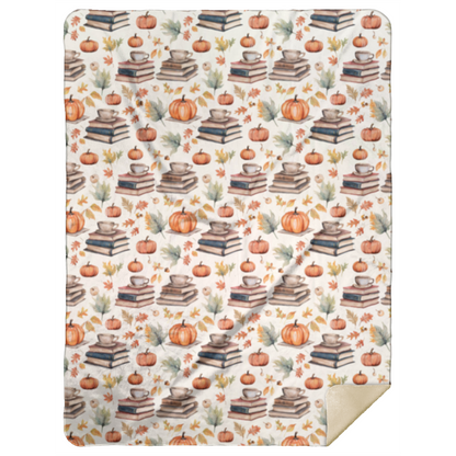 Pumpkin Book Blanket