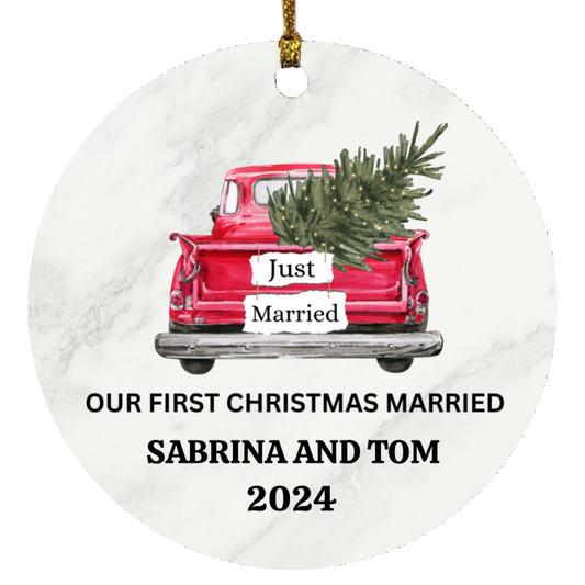 Our First Christmas Married