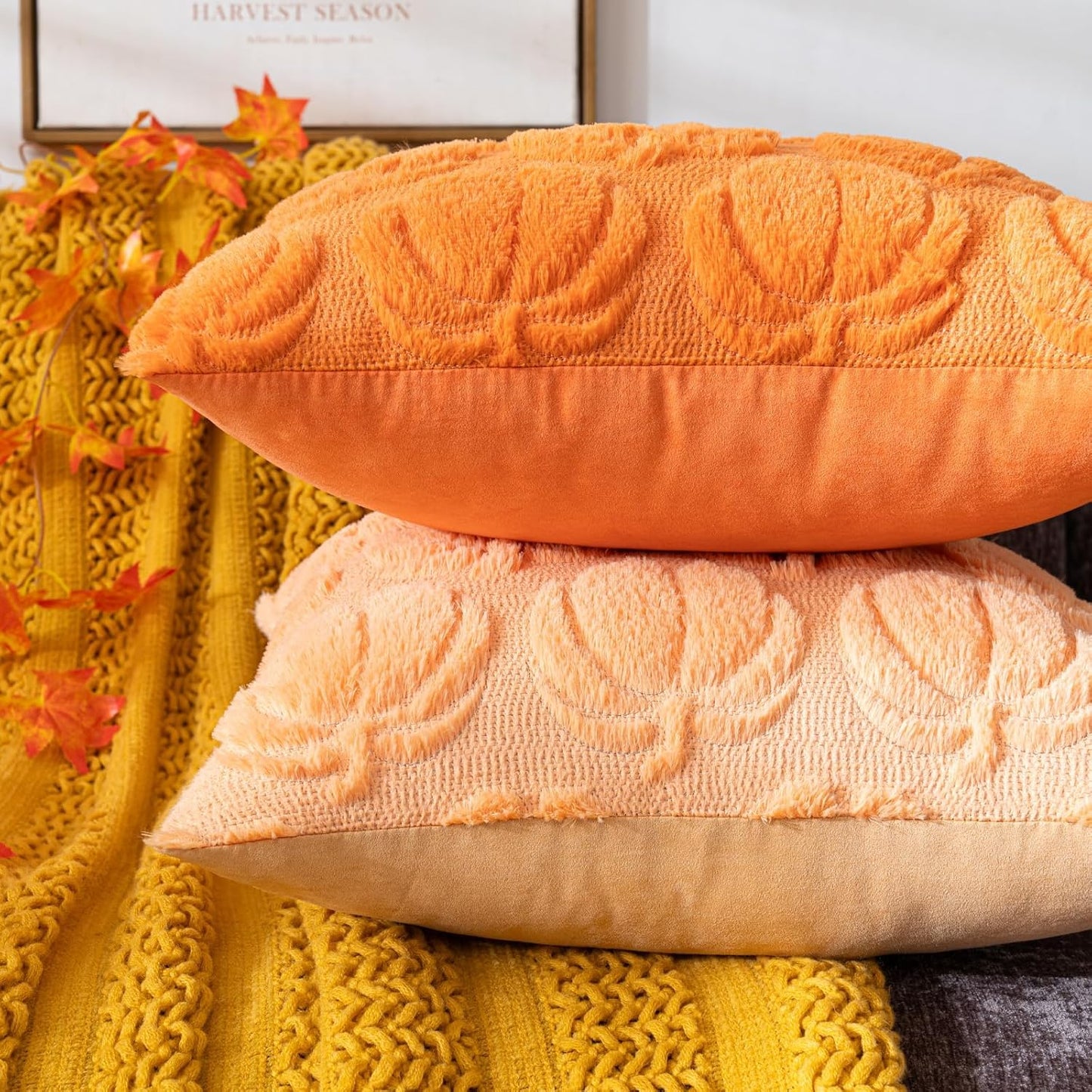 Pumpkin Fall Throw Pillow Covers