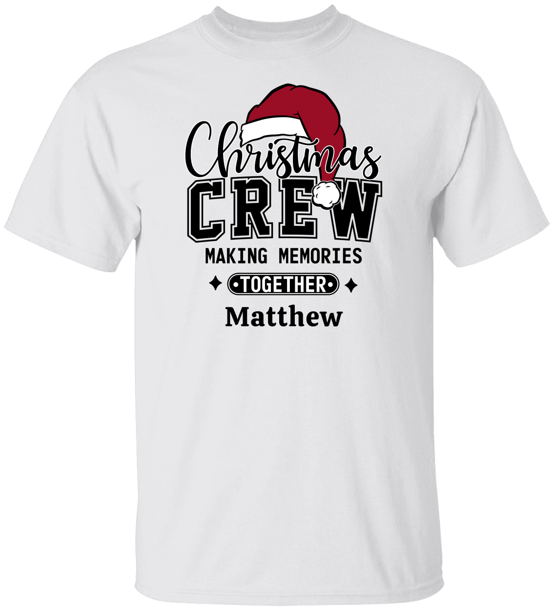 Christmas Crew Sweatshirt/T-Shirt Adult