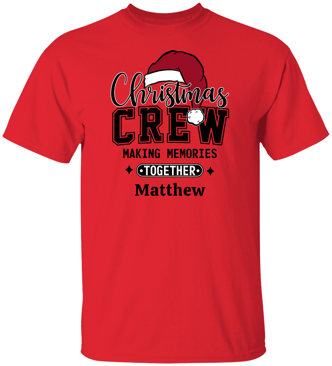 Christmas Crew Sweatshirt/T-Shirt Adult