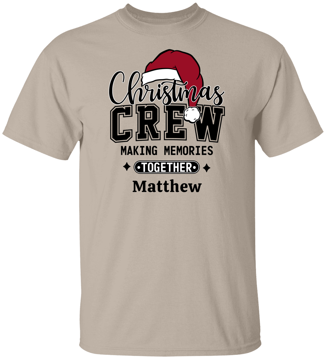 Christmas Crew Sweatshirt/T-Shirt Adult