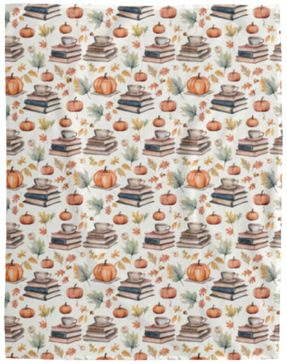Pumpkin Book Blanket