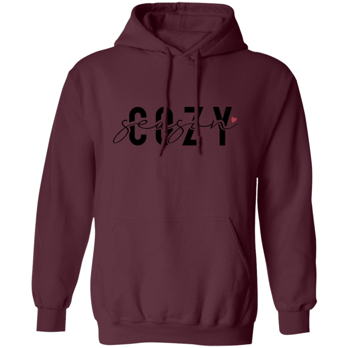 Cozy Season With Heart Hoodie