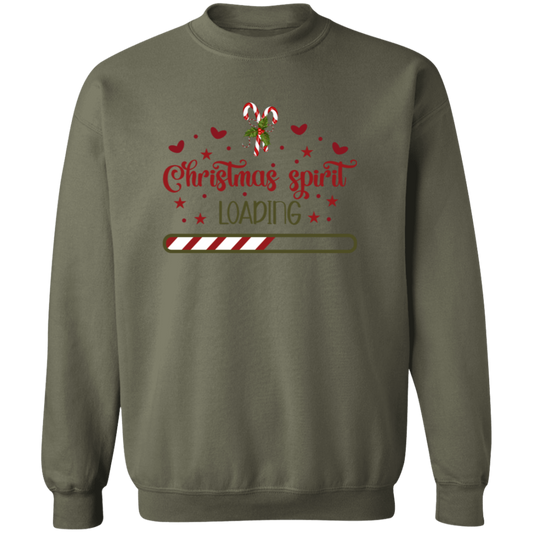 Christmas Spirit  Loading- Crewneck Sweatshirt