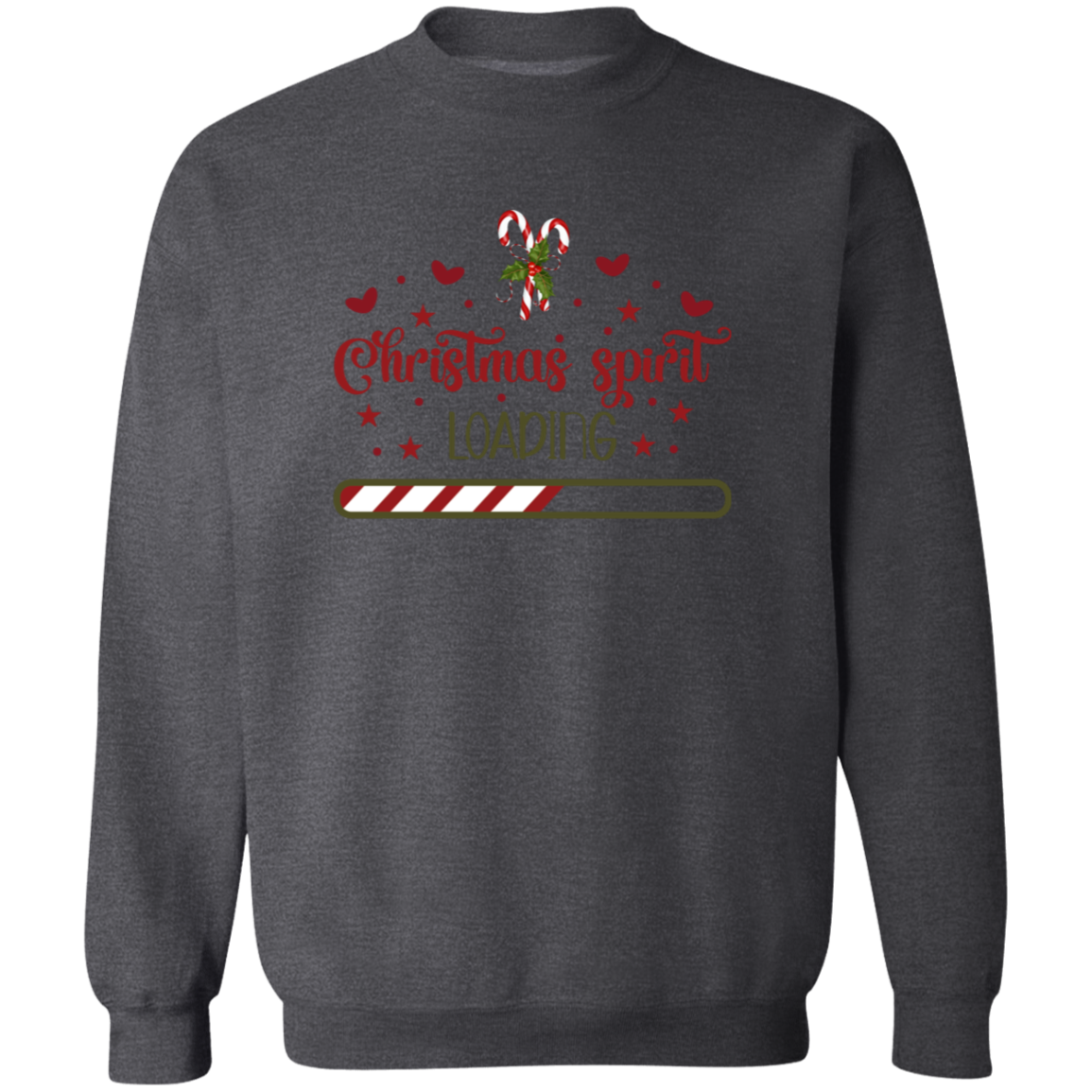 Christmas Spirit  Loading- Crewneck Sweatshirt