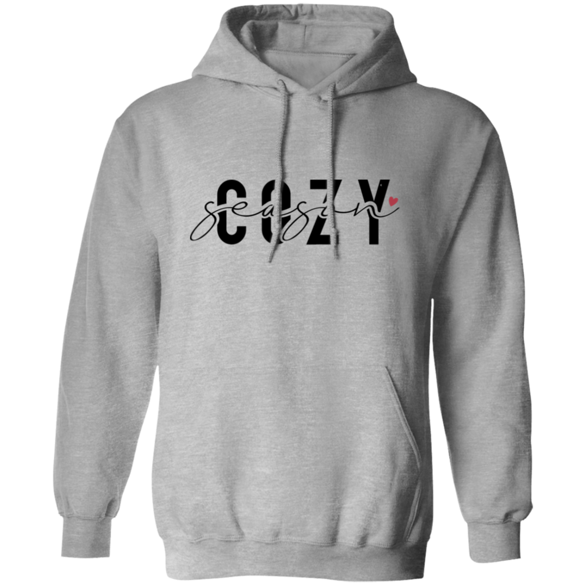 Cozy Season With Heart Hoodie