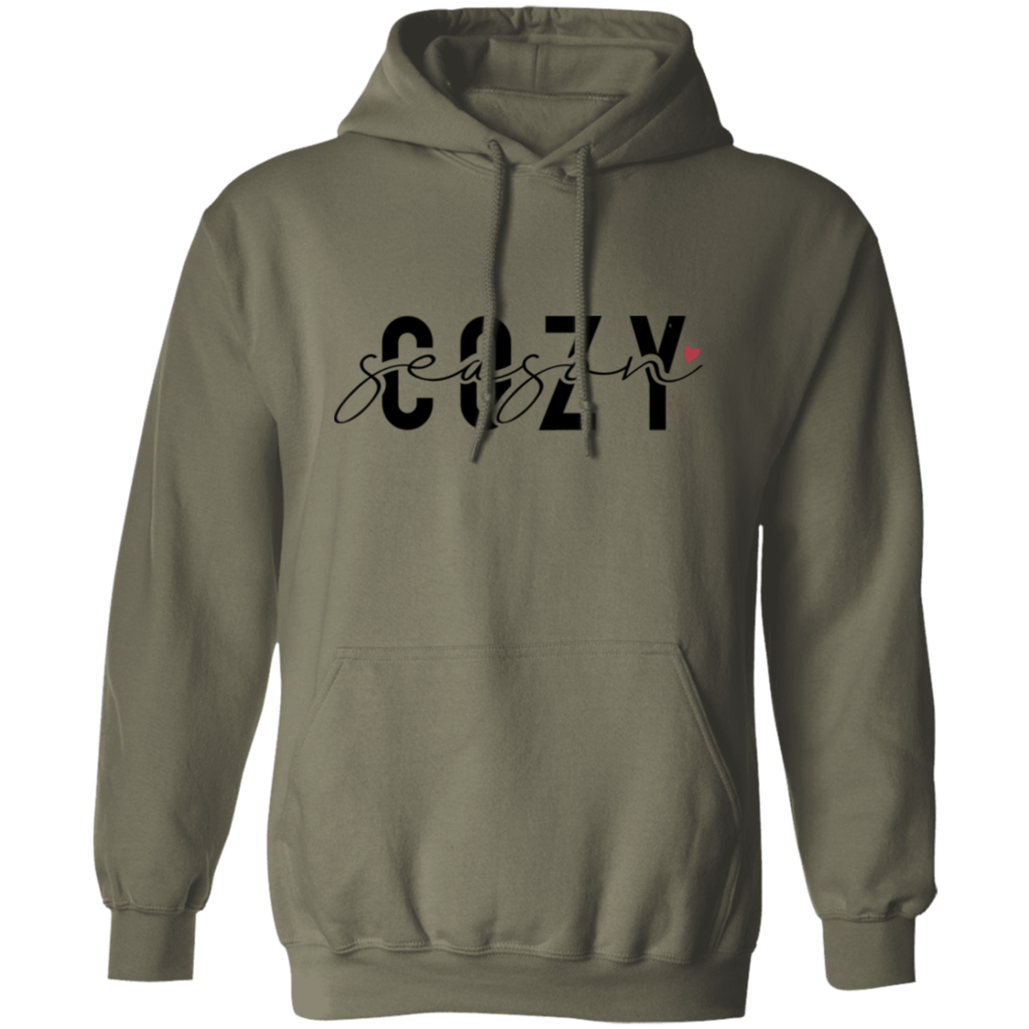 Cozy Season With Heart Hoodie