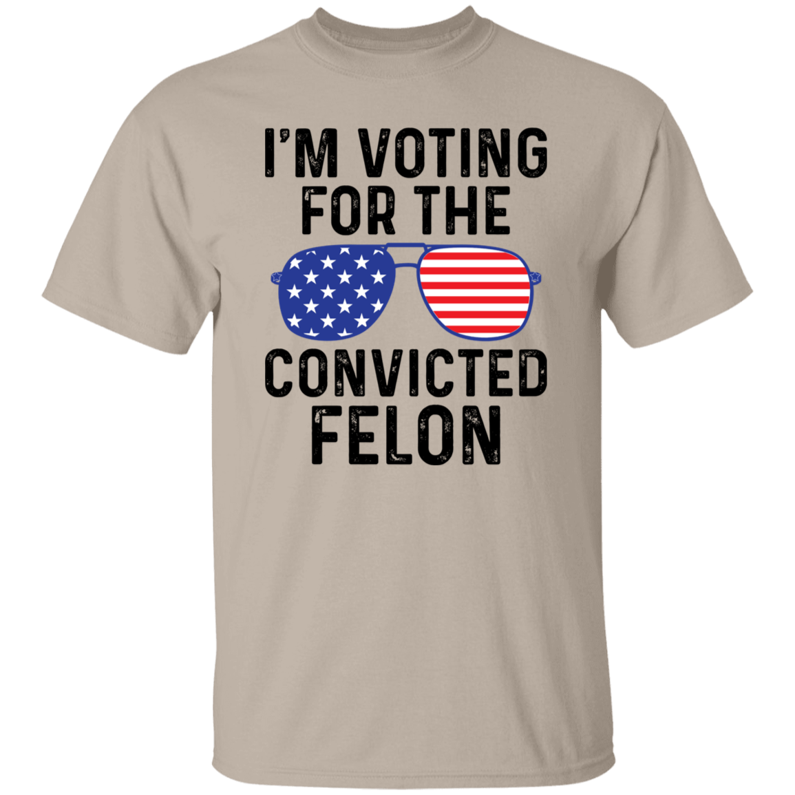 I'm Voting for Felon T-Shirt