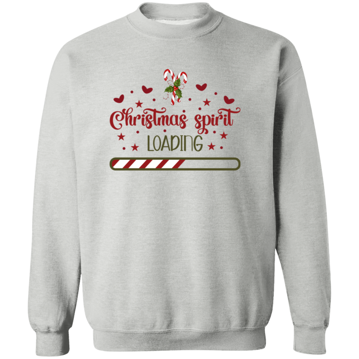 Christmas Spirit  Loading- Crewneck Sweatshirt