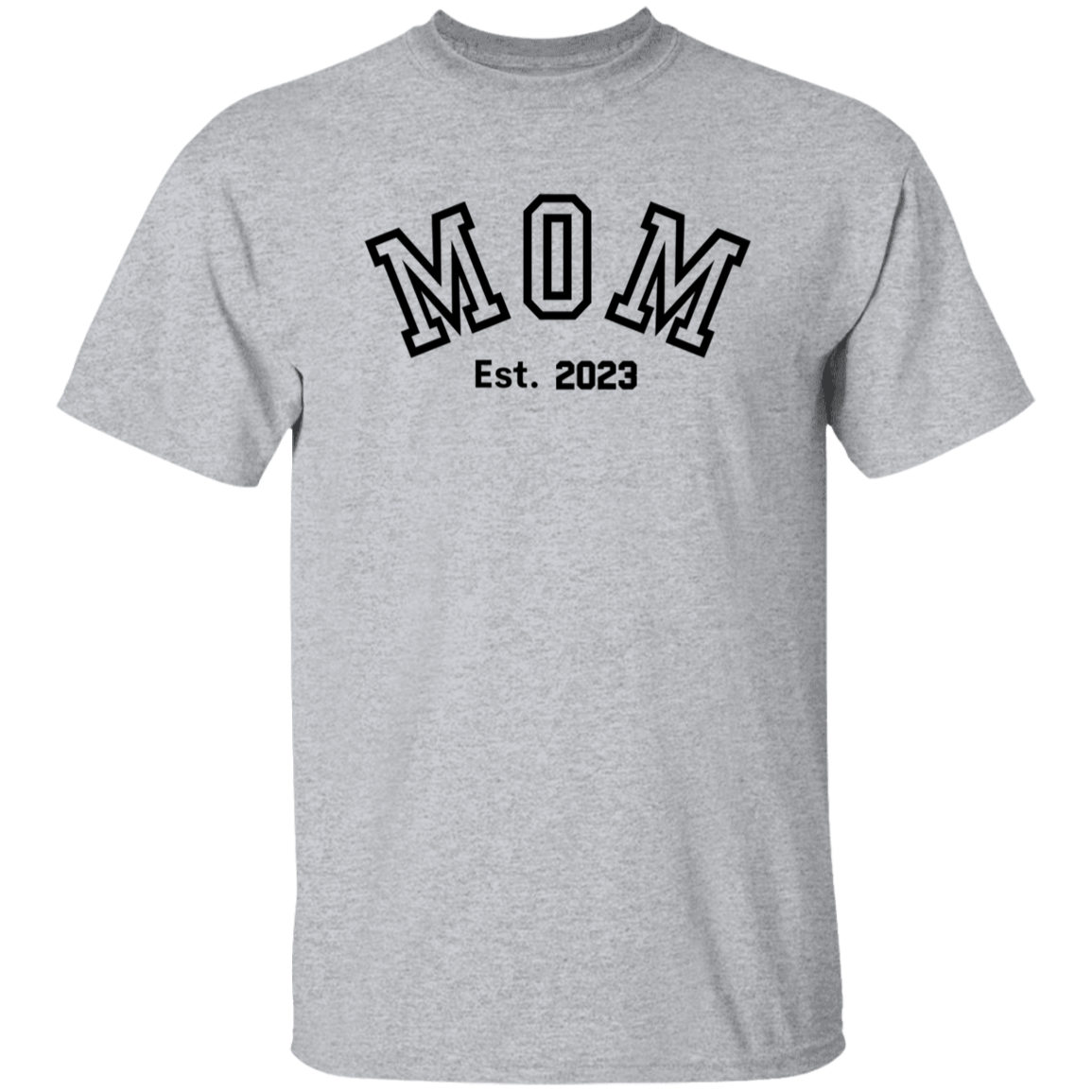 Mom Established T-Shirt - Personalized