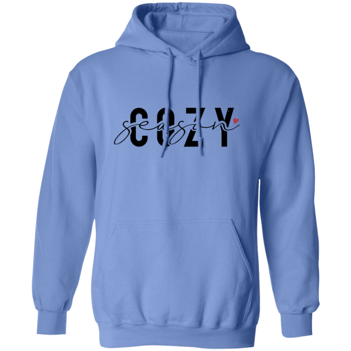 Cozy Season With Heart Hoodie