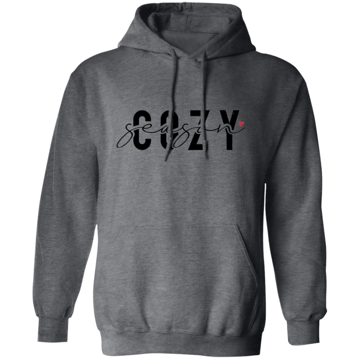 Cozy Season With Heart Hoodie