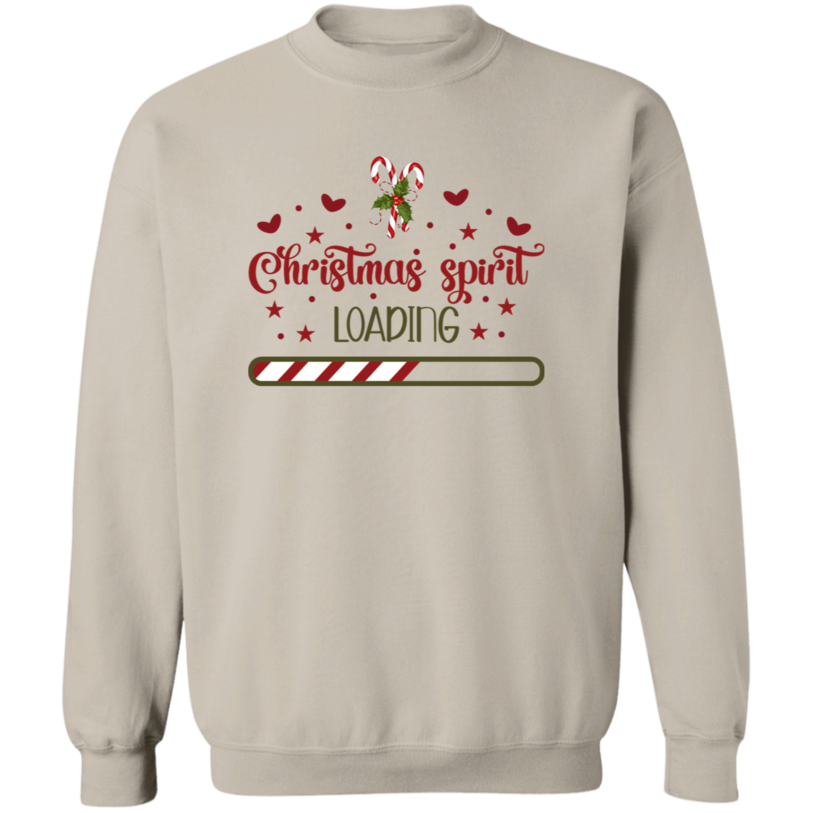 Christmas Spirit  Loading- Crewneck Sweatshirt