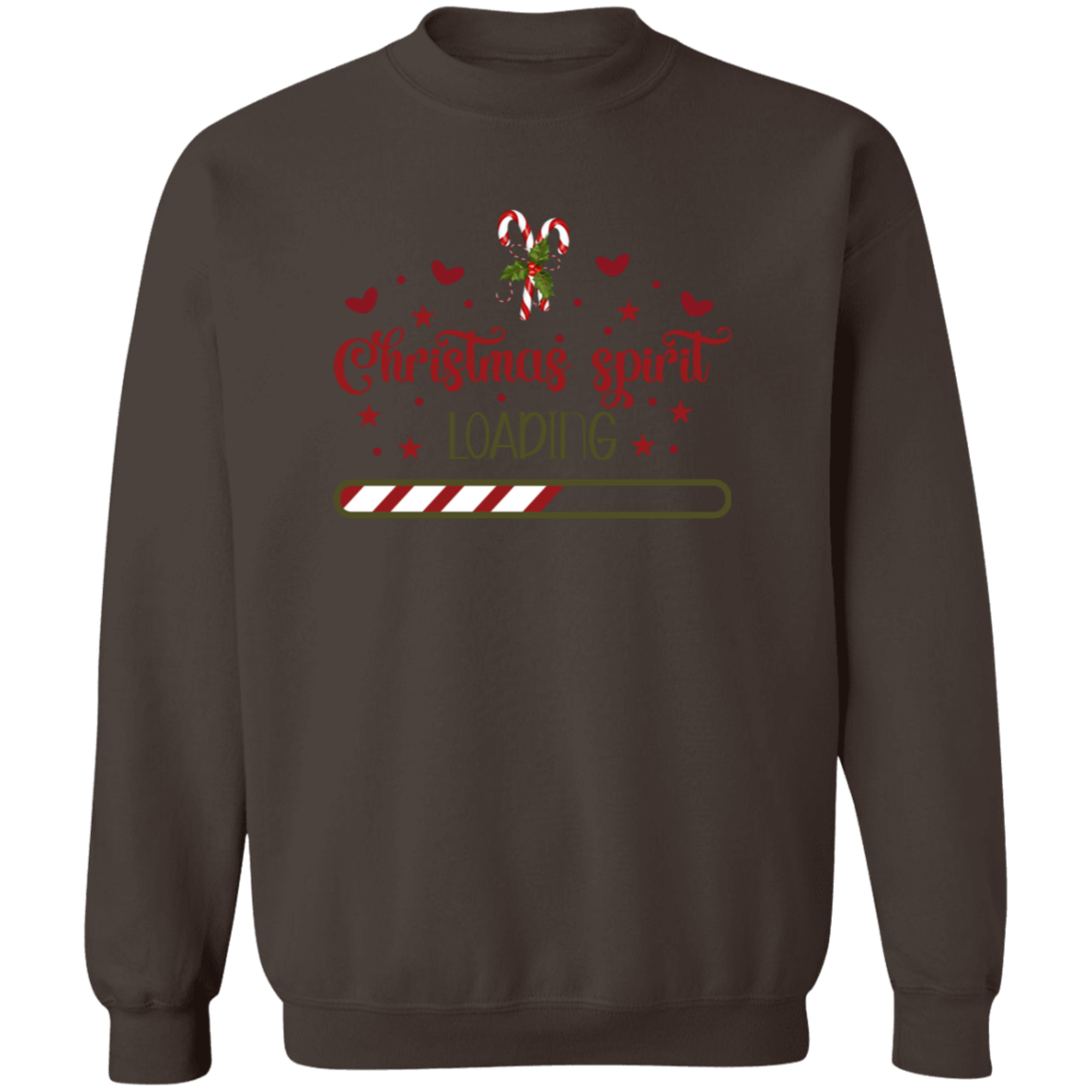 Christmas Spirit  Loading- Crewneck Sweatshirt