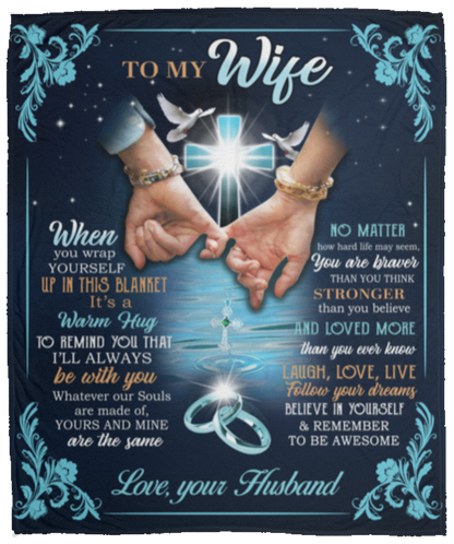 Couple Holding Hands Blanket