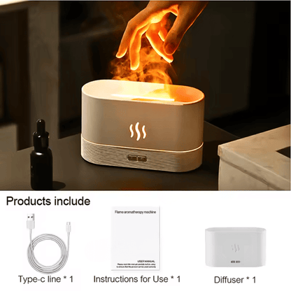 Flame Aroma LED Diffuser/Humidifier