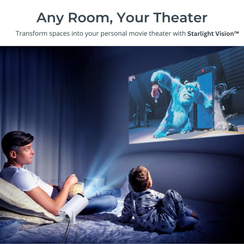 STARLIGHT VISION™ Portable 4K Projector