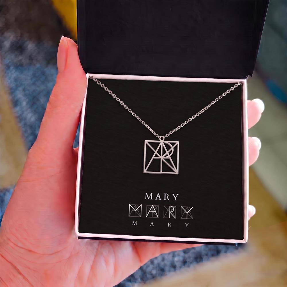 Custom Monogram Name Necklace