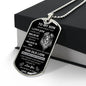 Son From Dad- Old Lion Dog Tag